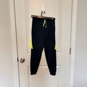 Jumping Beans Black and Neon Green Joggers